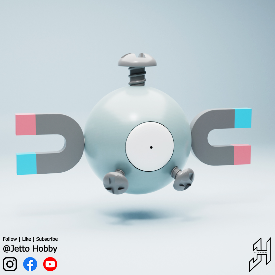 Magnemite (1/4 Scale Pokemon) 2.0