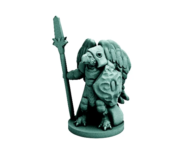 Enclave Warden (18mm scale)