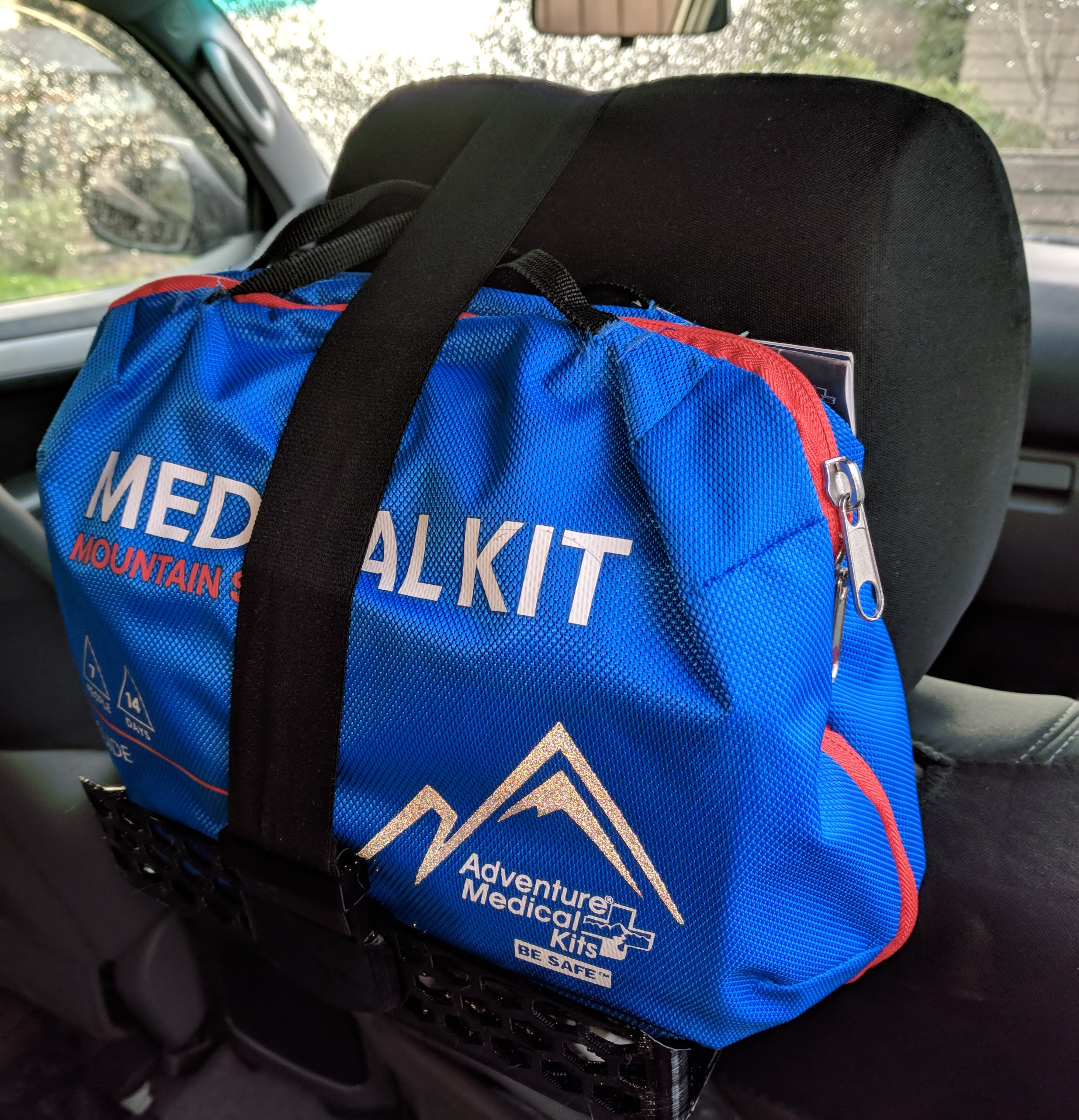 First Aid Kit Headrest Mount