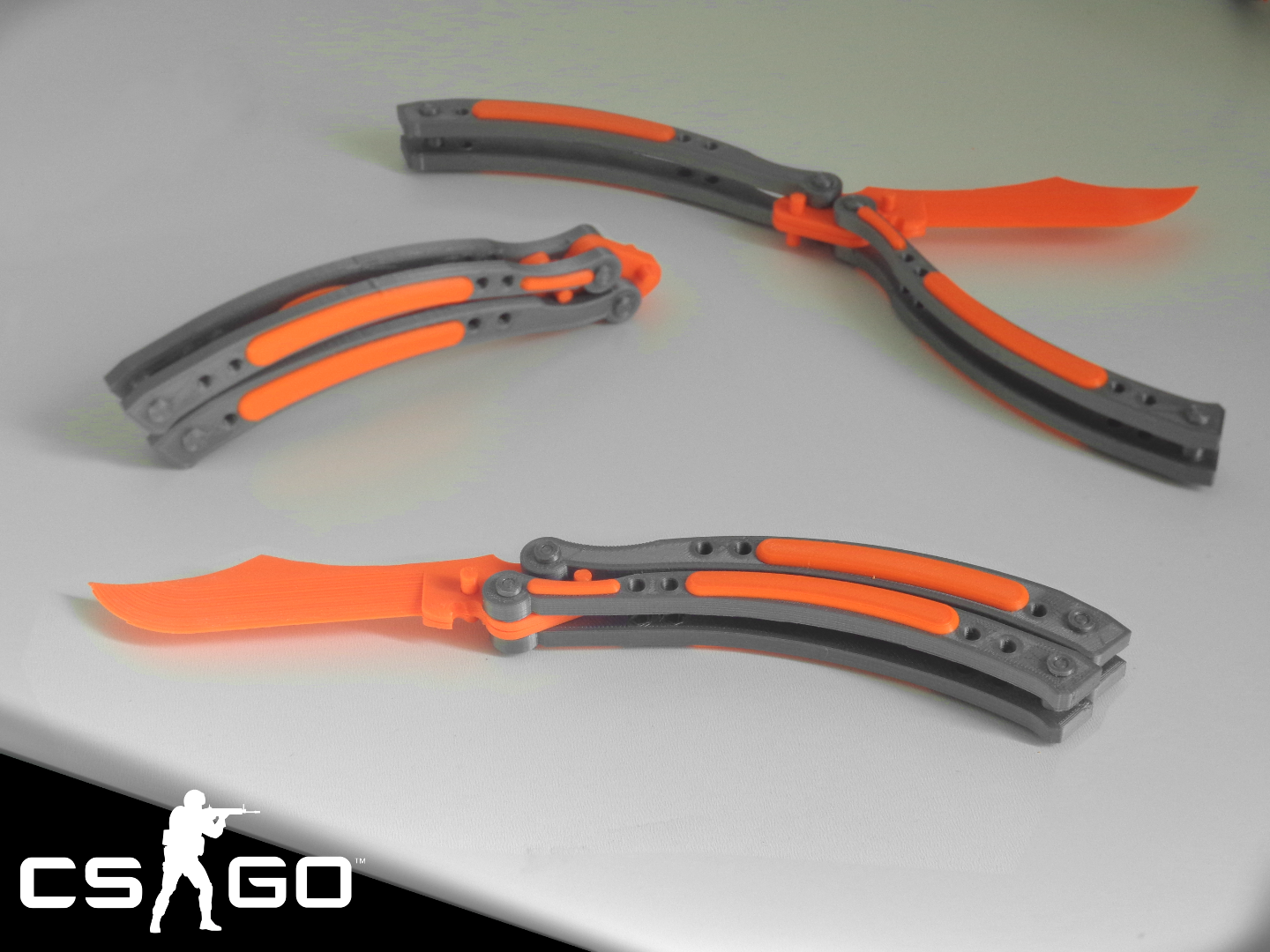 CS:GO Butterfly Knife (No Screws Needed) - Balisong trainer