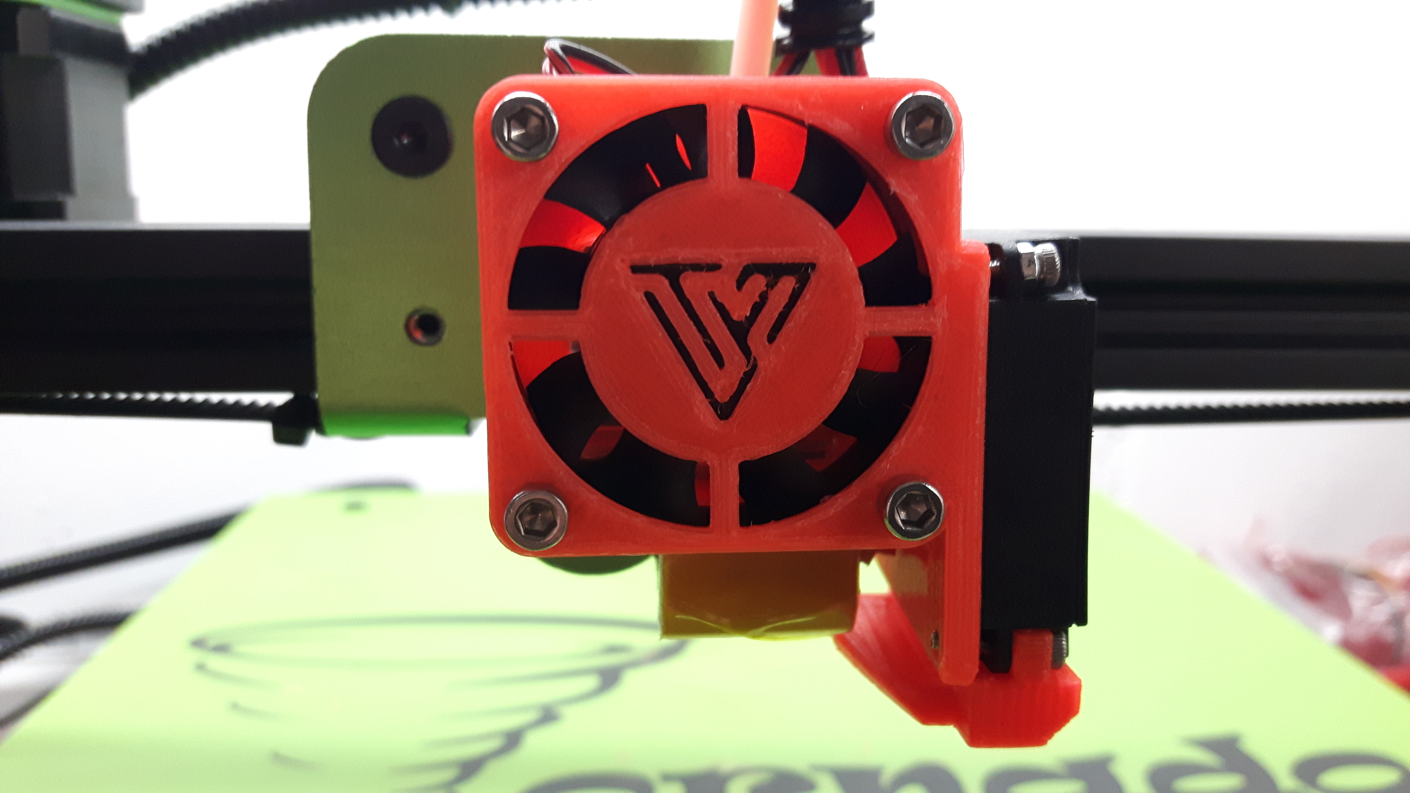 Tevo Tornado Coldend / Hotend Fan Holder Remix