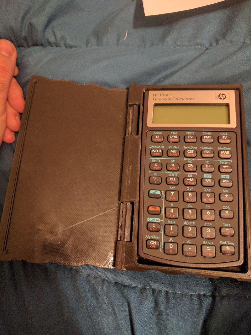 Hp financial calculator case