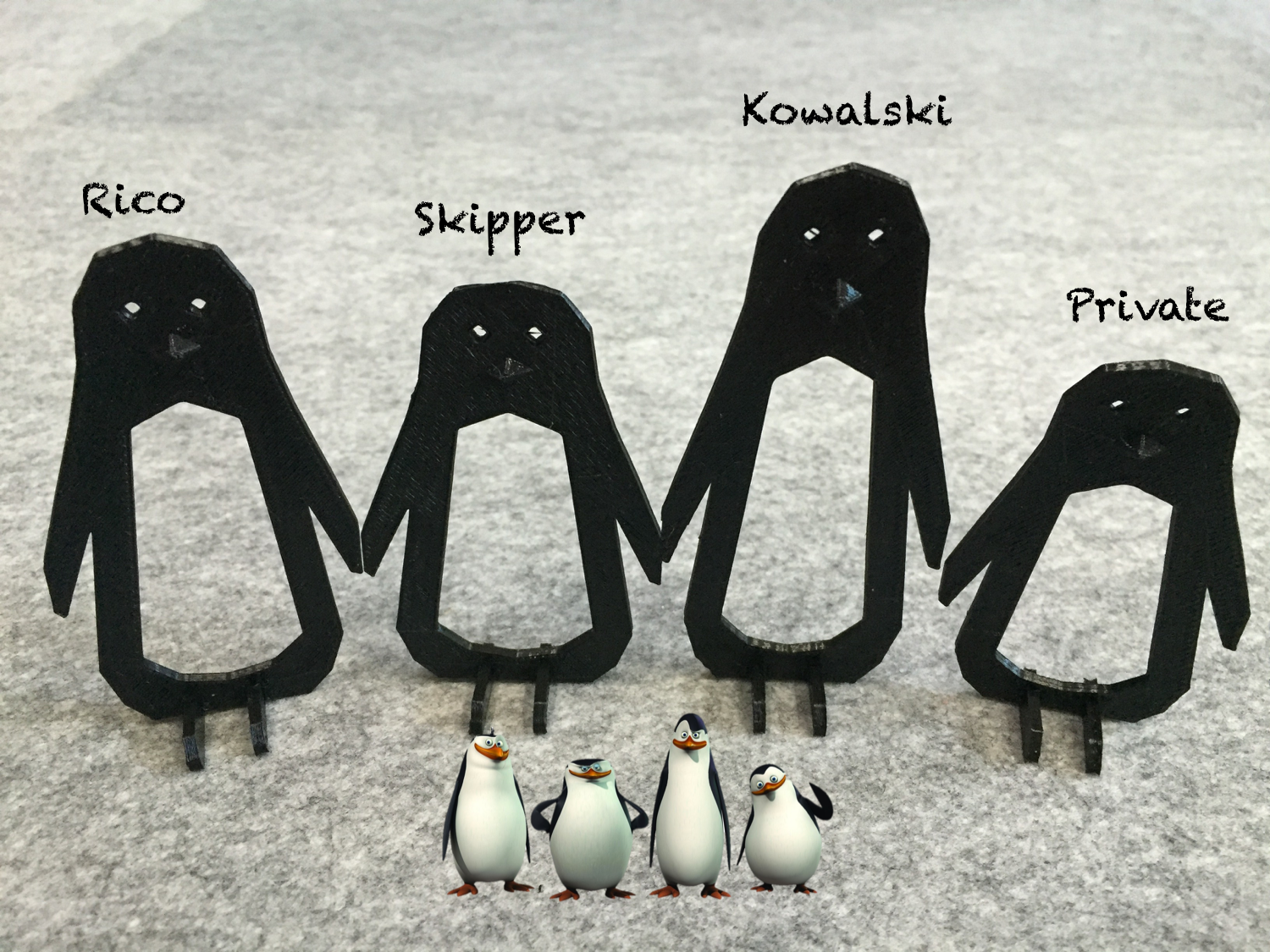 Simple Animals 15 - Famous penguins