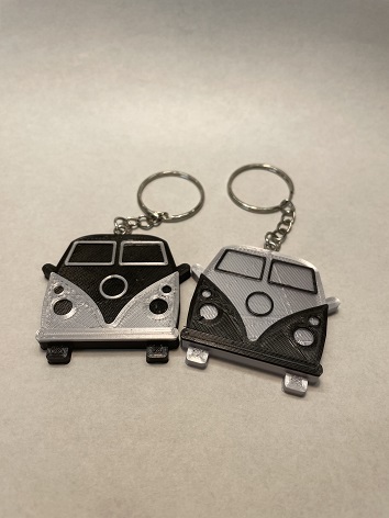 VW T1 Bulli Key Chain, Schlüsselanhänger