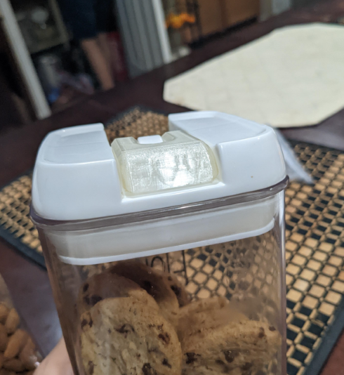 Pantry Food Storage Lever