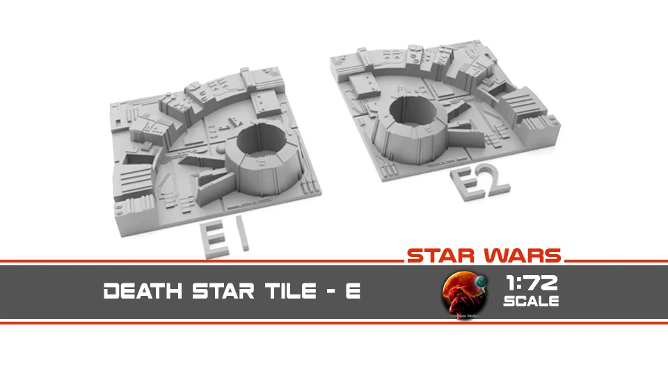 Star Wars Death Star Surface Tile E1