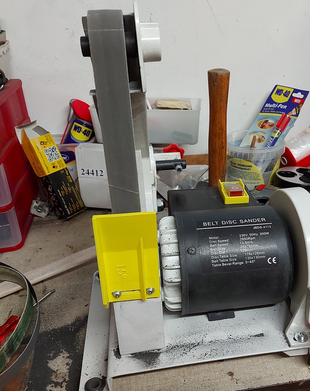 Belt Sander Angle Guide Set