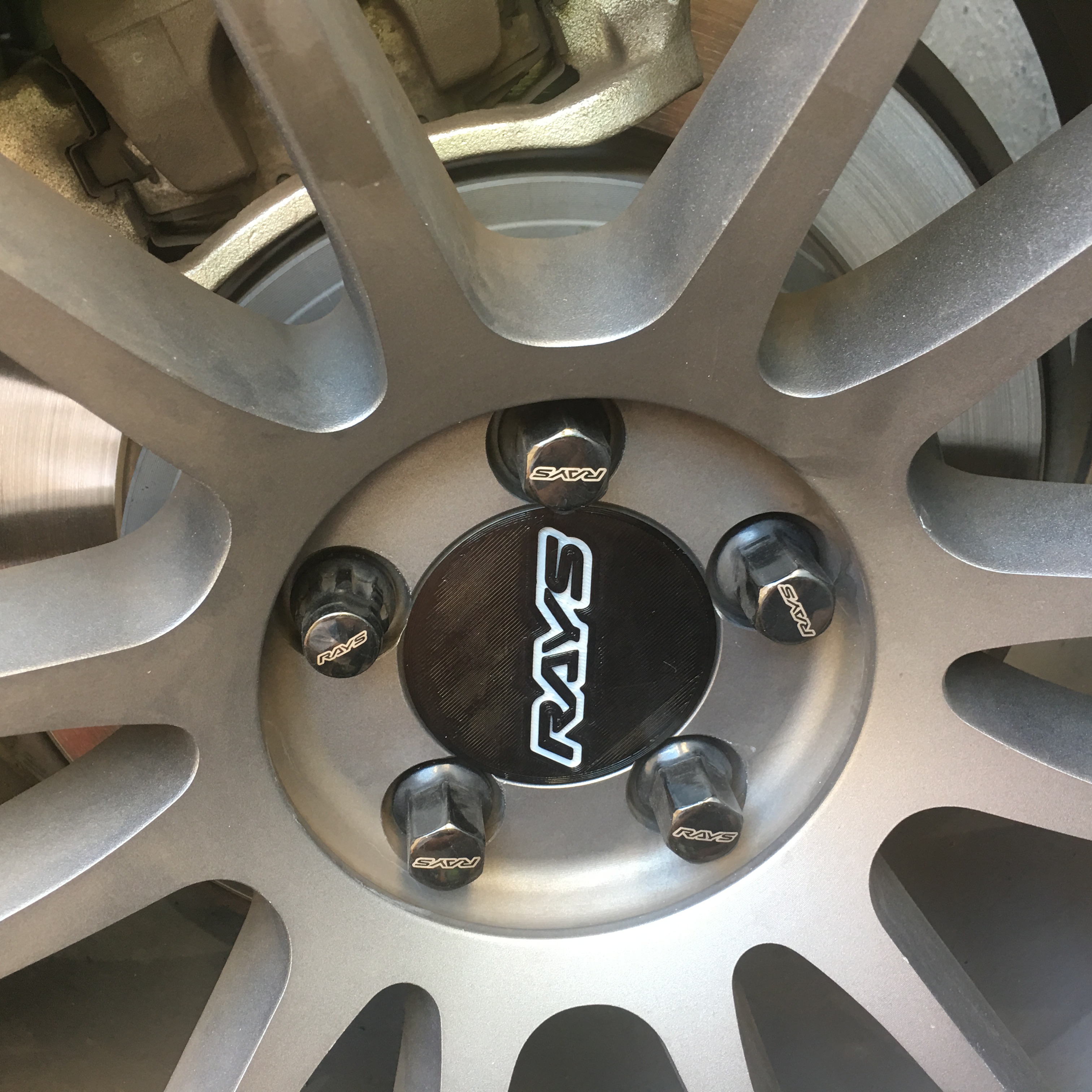 Rays Gram Lights Center Cap Wheels Japan Car Automotive