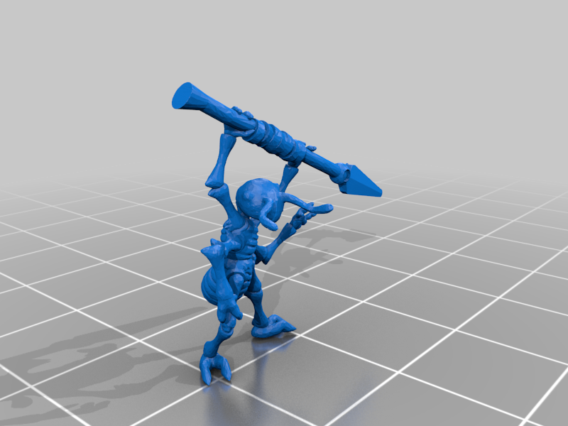 Ant People Spear Men