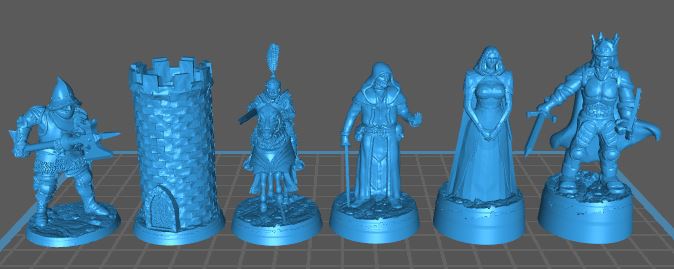 Spanish Knight Chess Set