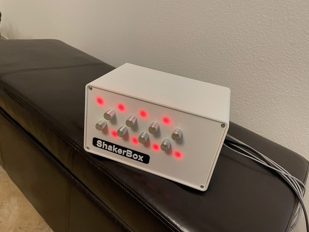 ShakerBox - Low-Freq Amp case for 8 amps and power supply