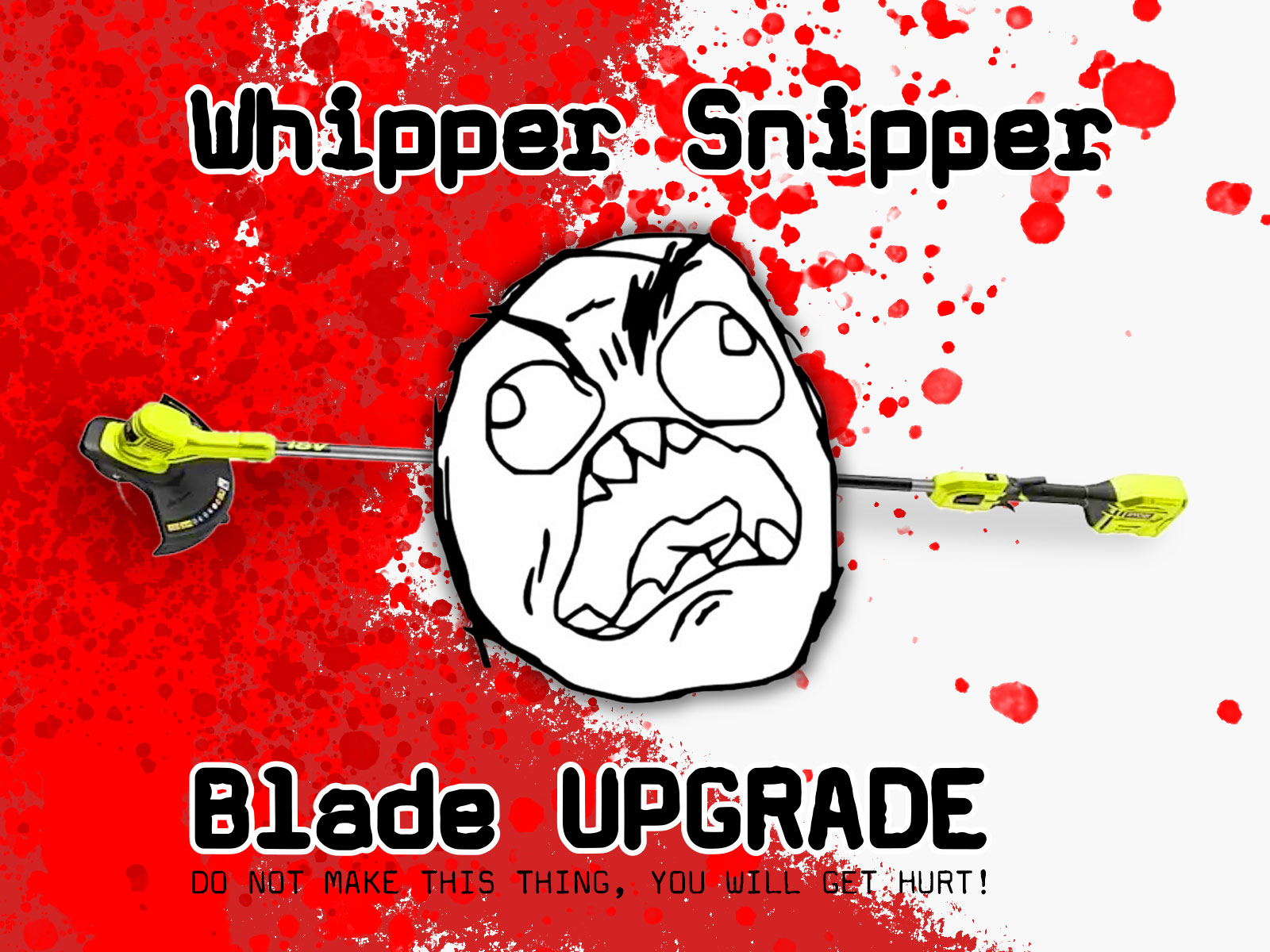 RYOBI Blade Trimmer Conversion PROOF OF CONCEPT
