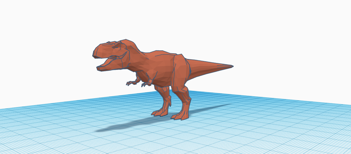 Low Polly Tyrannosaurus Rex