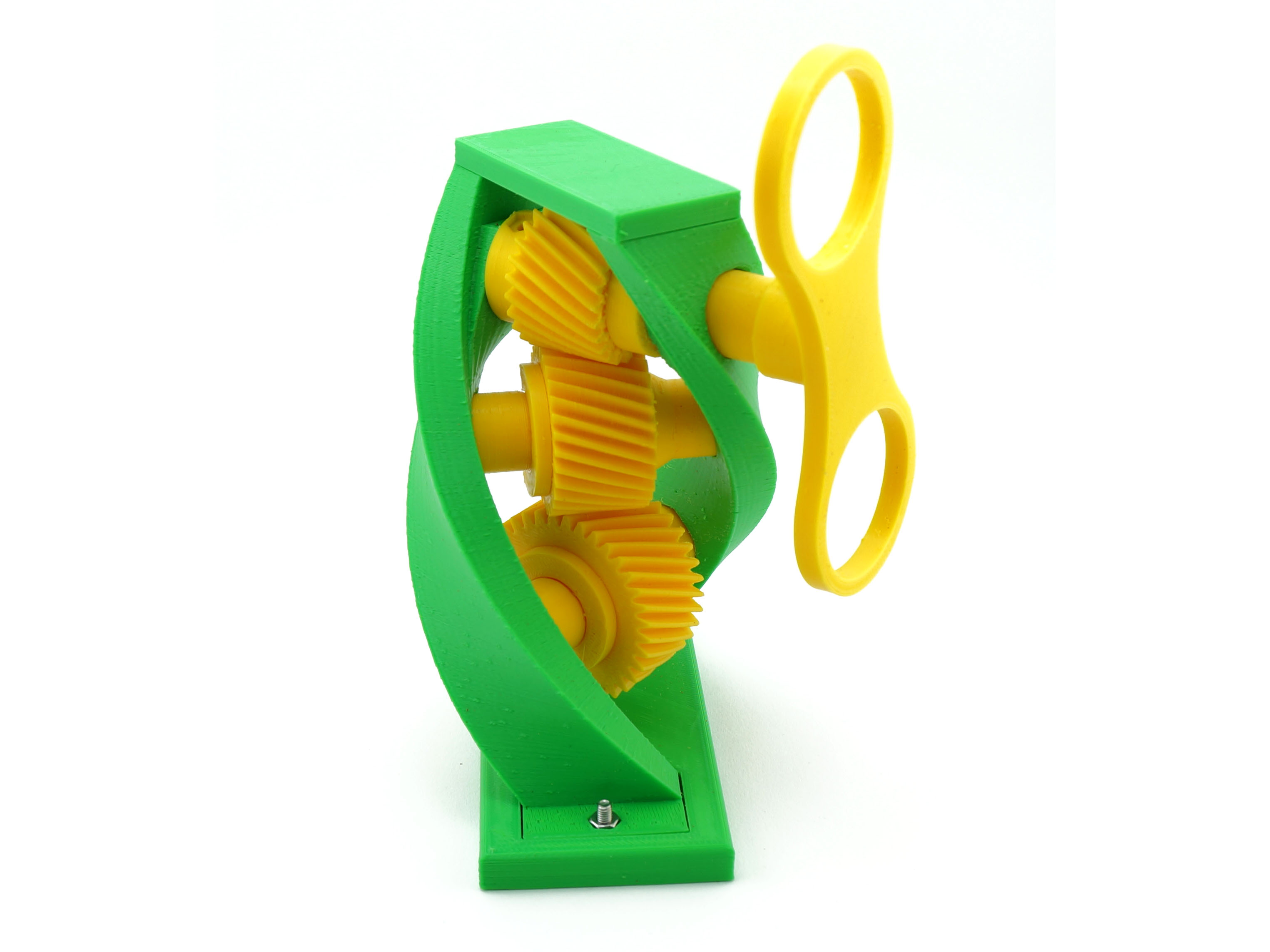 Screw (Crossed Helical) Gear Drive Model