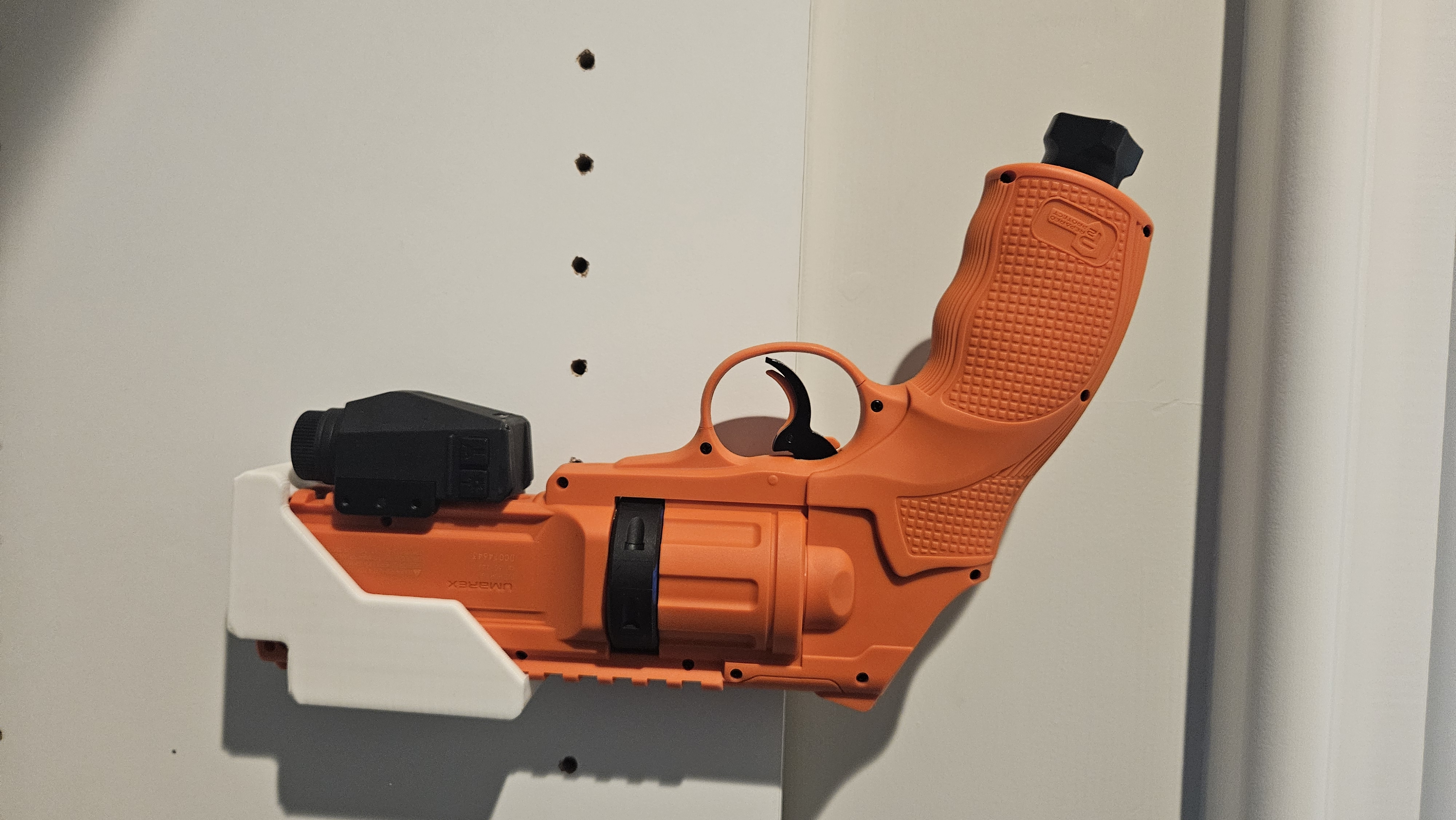 Wall mount holster for Umarex T4E P2P HDR 50 GEN 2