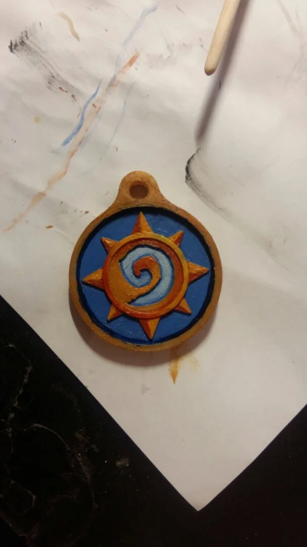 Hearthstone keychain