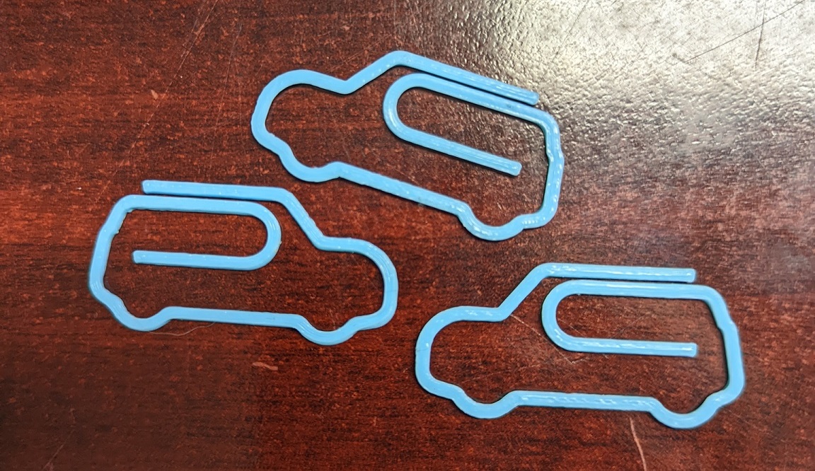 Mini Cooper Paperclip