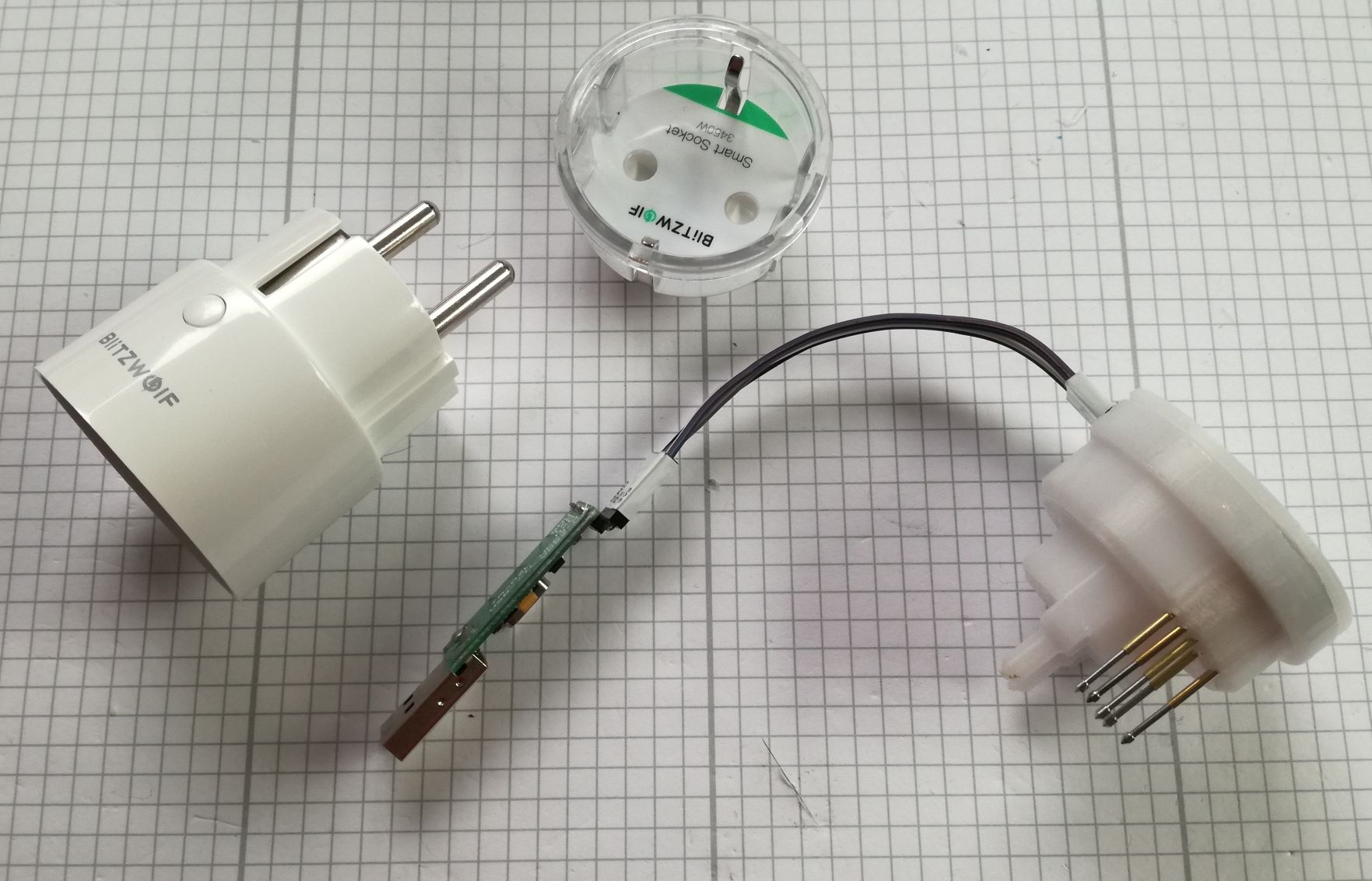 Flash Adapter Blitzwolf SHP6 / SP111 for 15A / 3450W Version