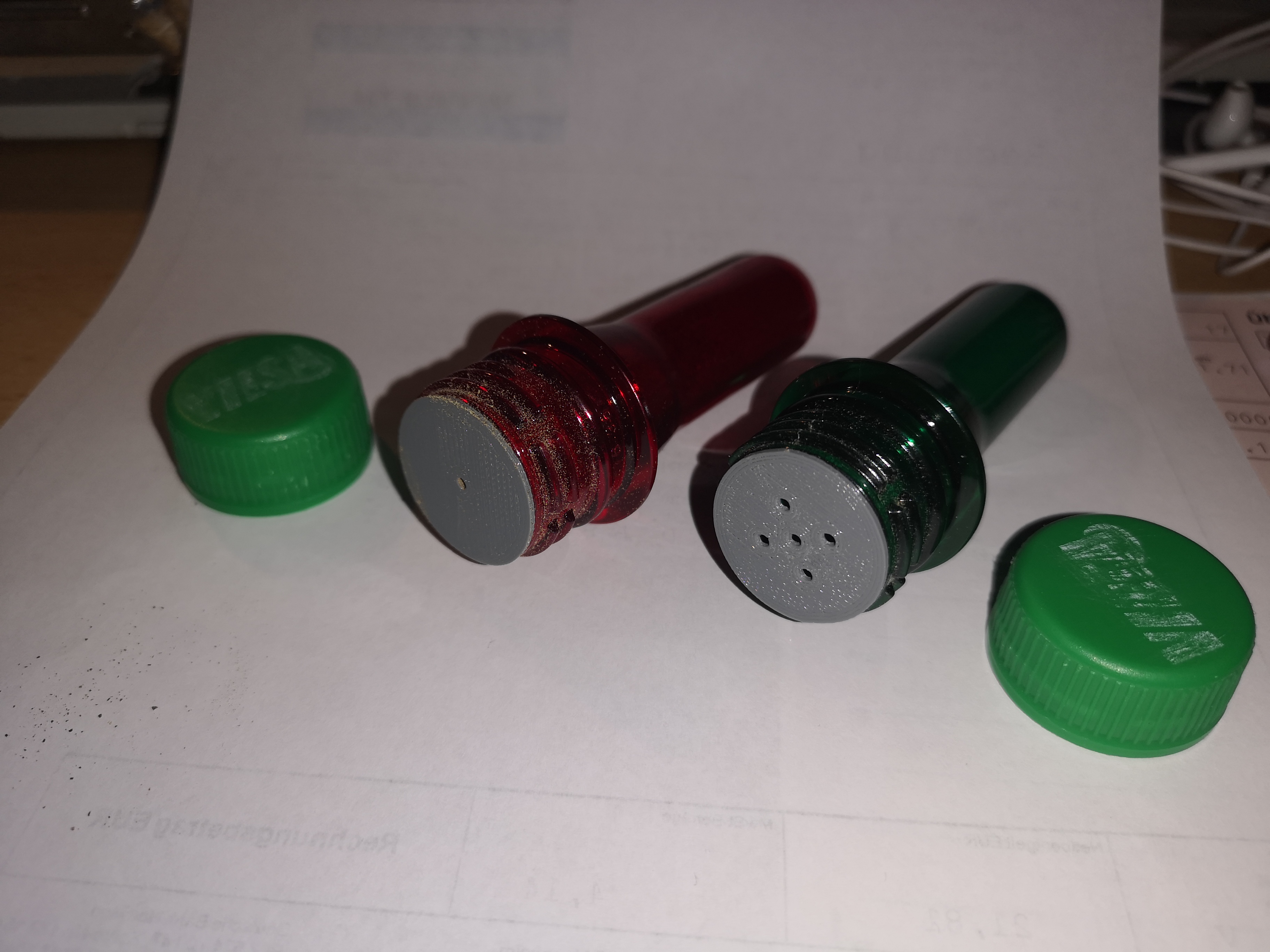 Salzstreuer für Petlinge / Salt Shaker for PET-Preform