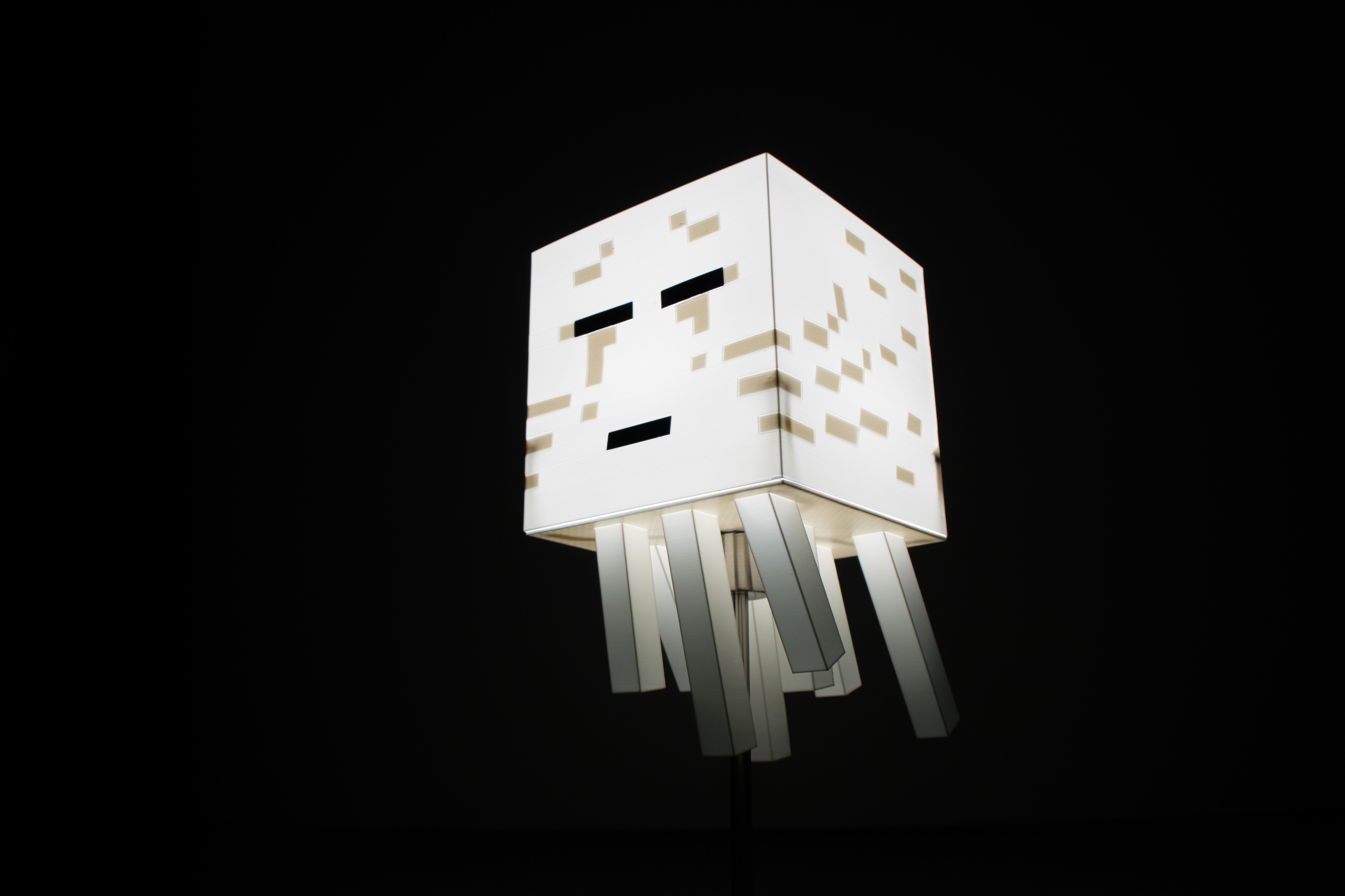 Minecraft Ghast night lamp