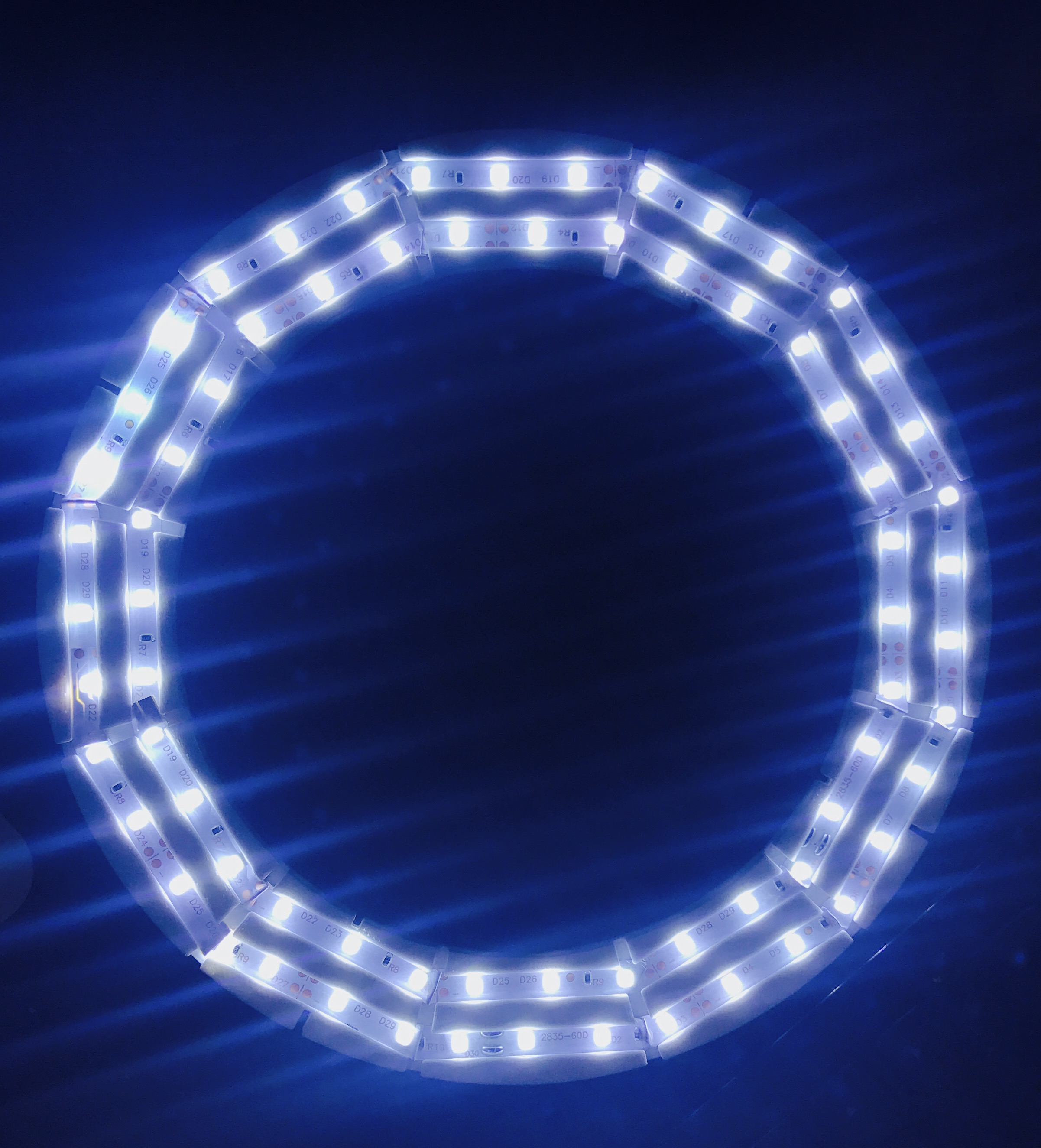 Circular LED strip holder for 3528 LED Strip