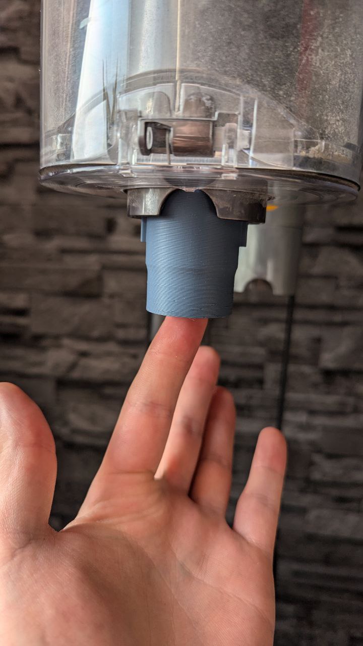 Dyson Vacuum Cleaner Adapter with Thread, Without Clip, for Vacuum Bags