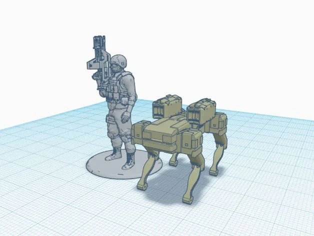 Aliens Kitbash: USCM "Good Boy"