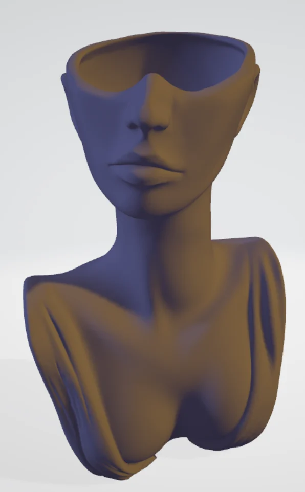 DECOR HEAD VASE WOMEN