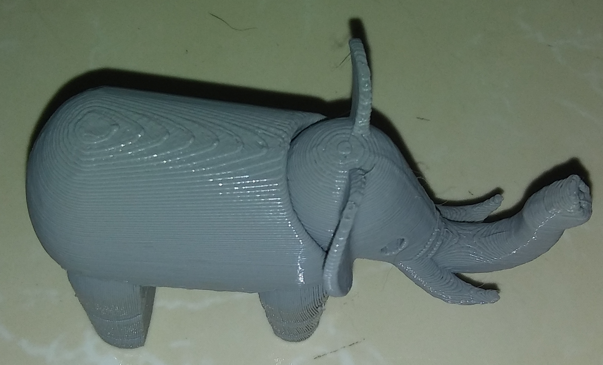 LFS Elephant Trunk Up & Tusks / IEC3D