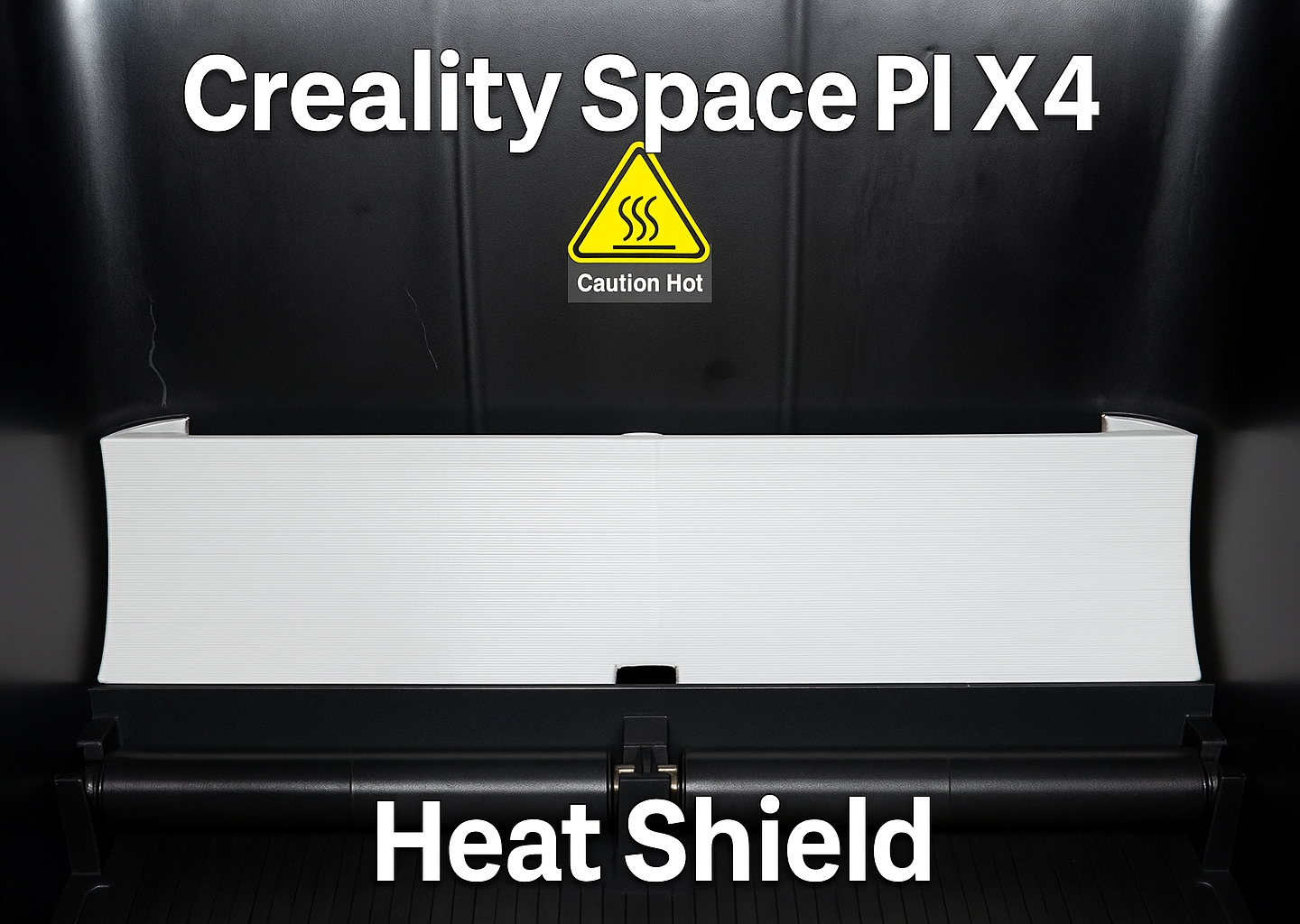 Creality SpacePi X4 Heat Shield Deflector