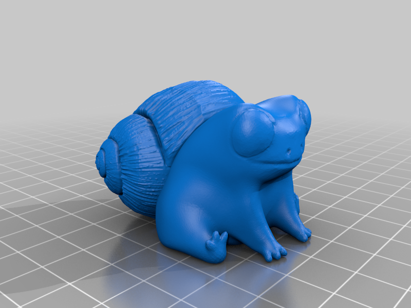 Fred the Frog but he's also a snail