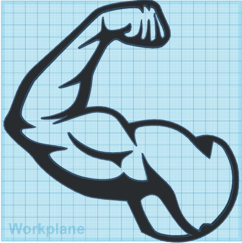 Muscle wall art