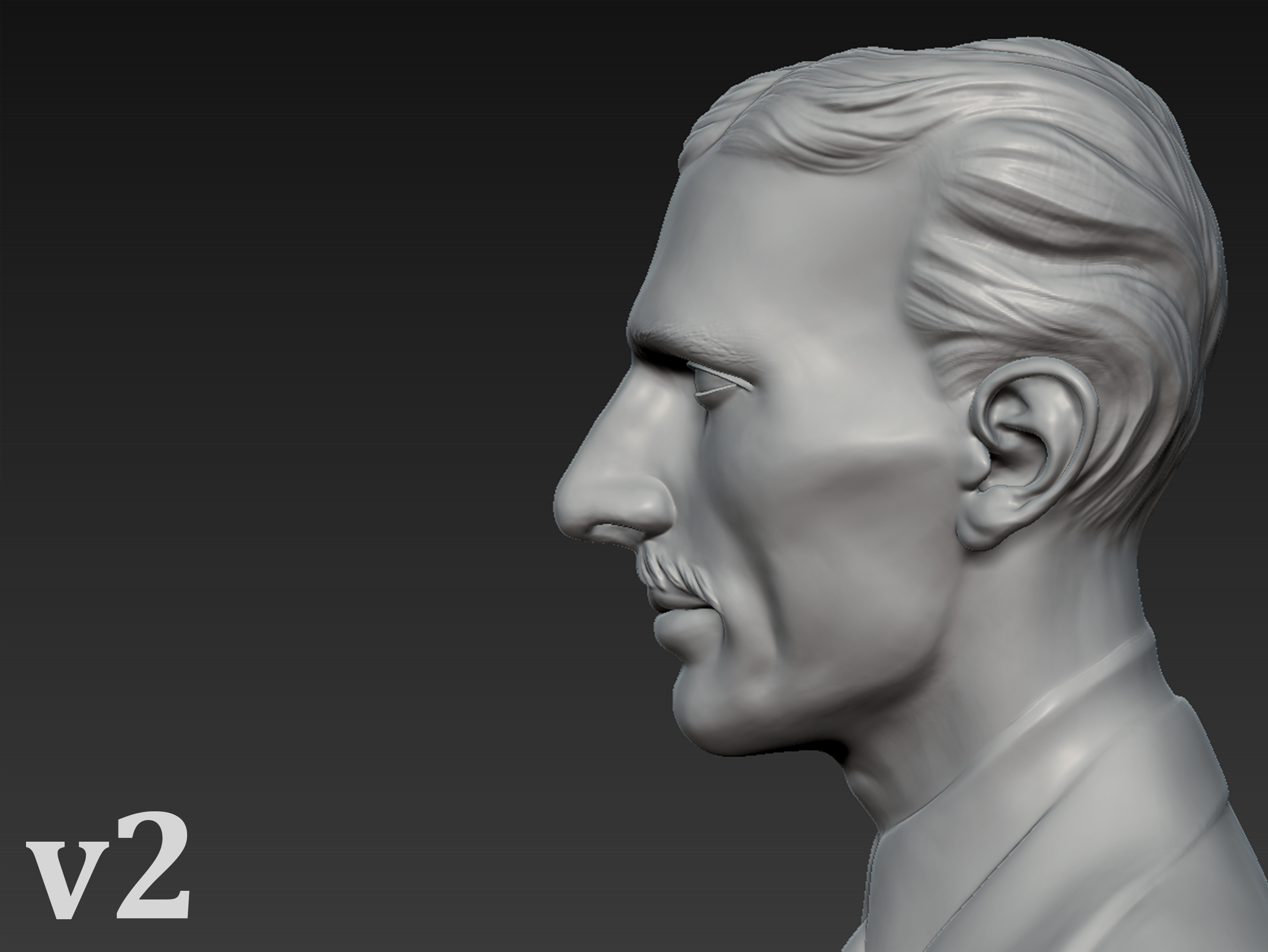 Bust of Nikola Tesla