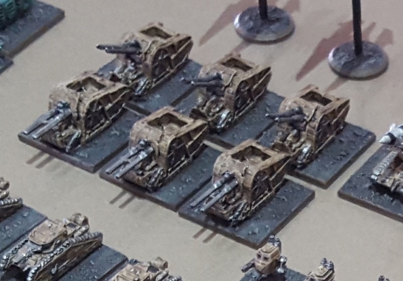 Epic Scale - Traitor Humans - Long Artillery