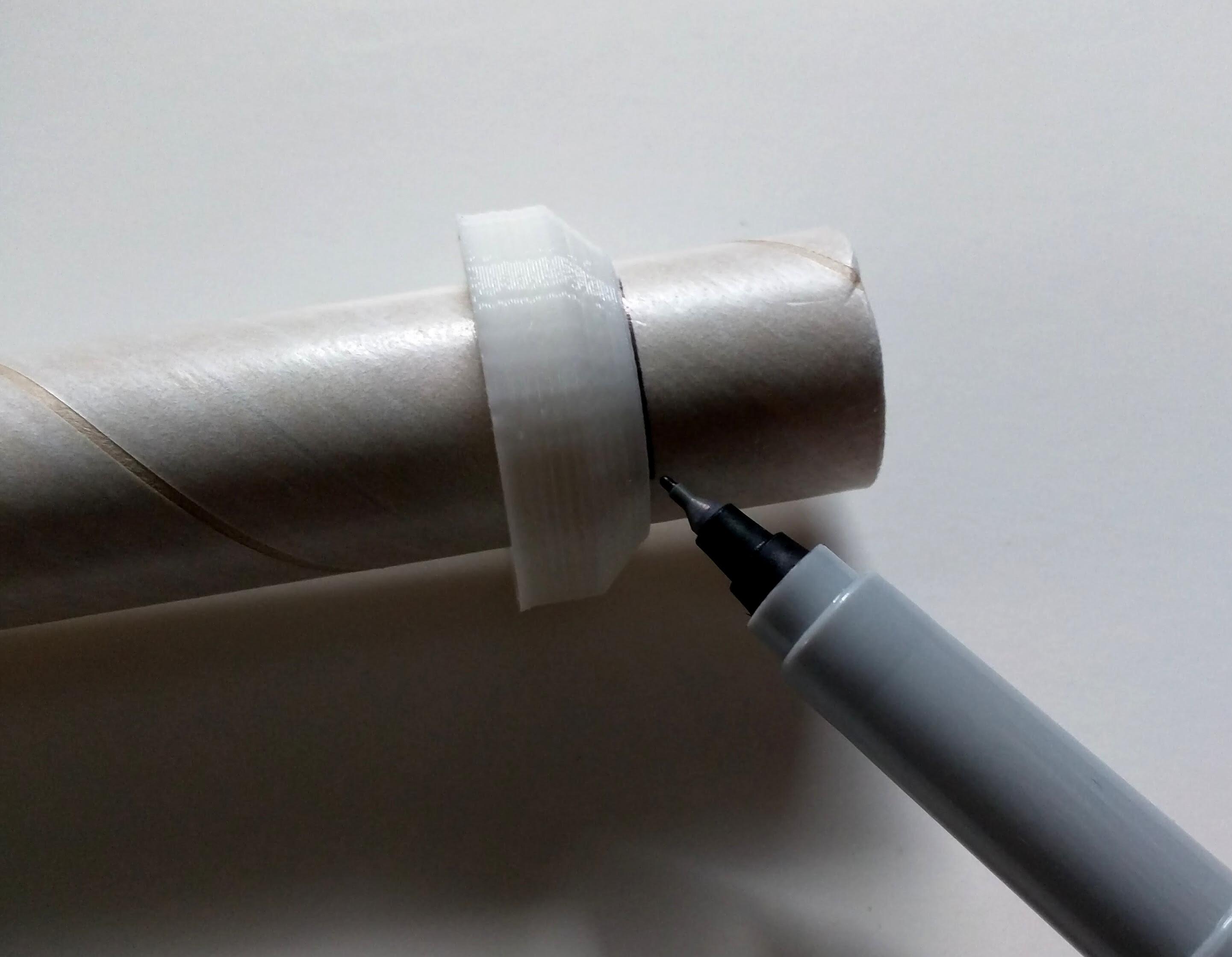 Customizable Rocket Tube Marking/Cutting Guide