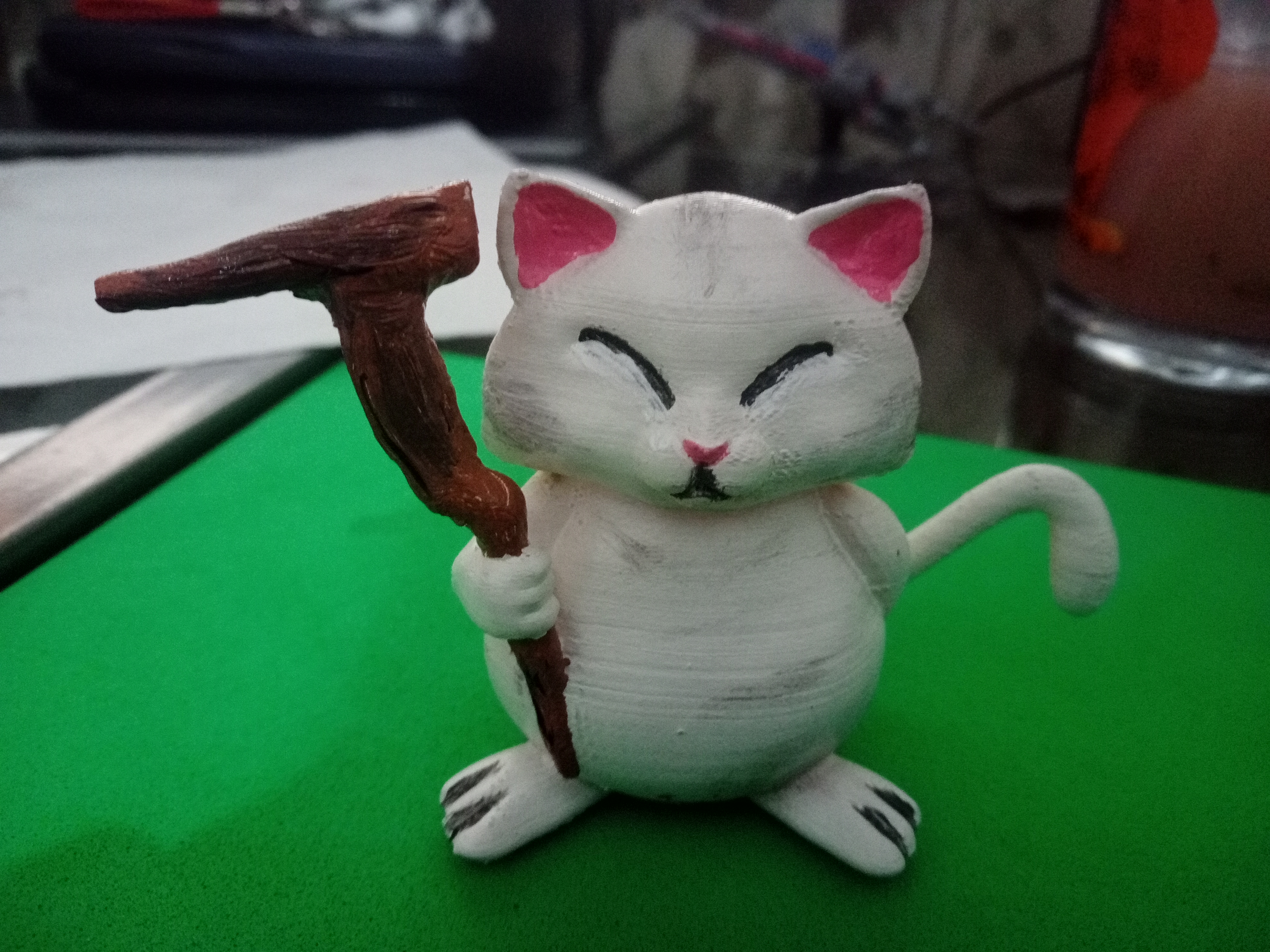Gato Dios Korin Dragon Ball Z