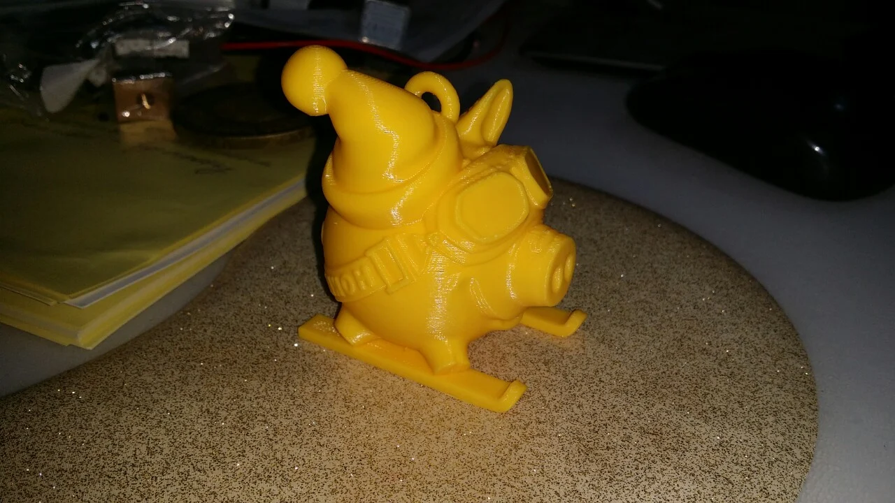 pig skier 2019