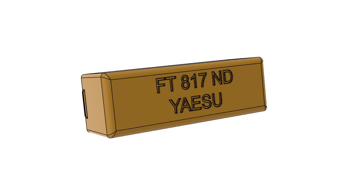 YAESU FT-817 FT-818 Front Cover