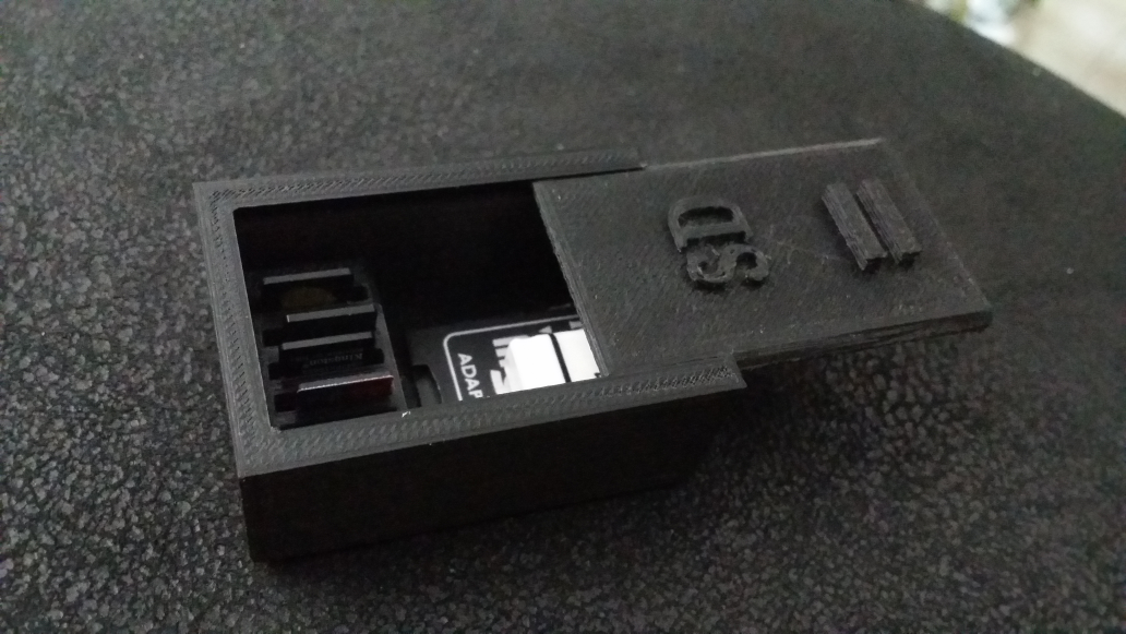 caja para sd