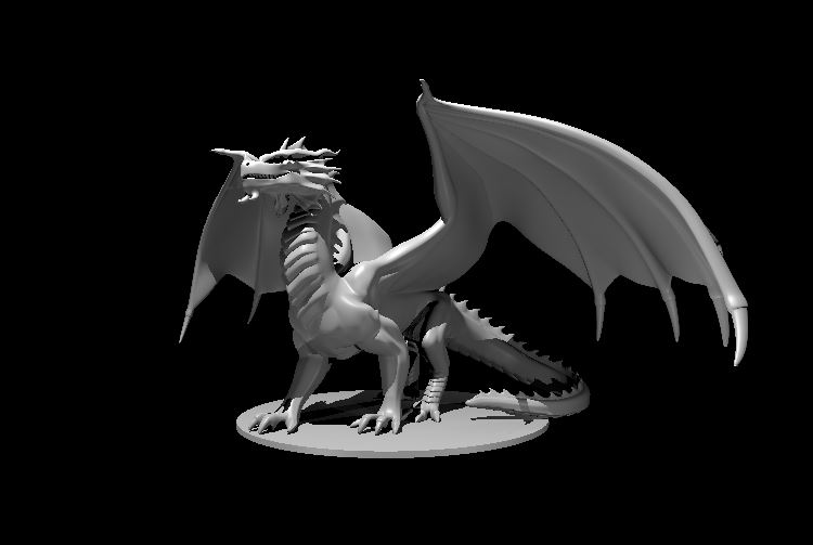 Red Dragon - Stoic Pose