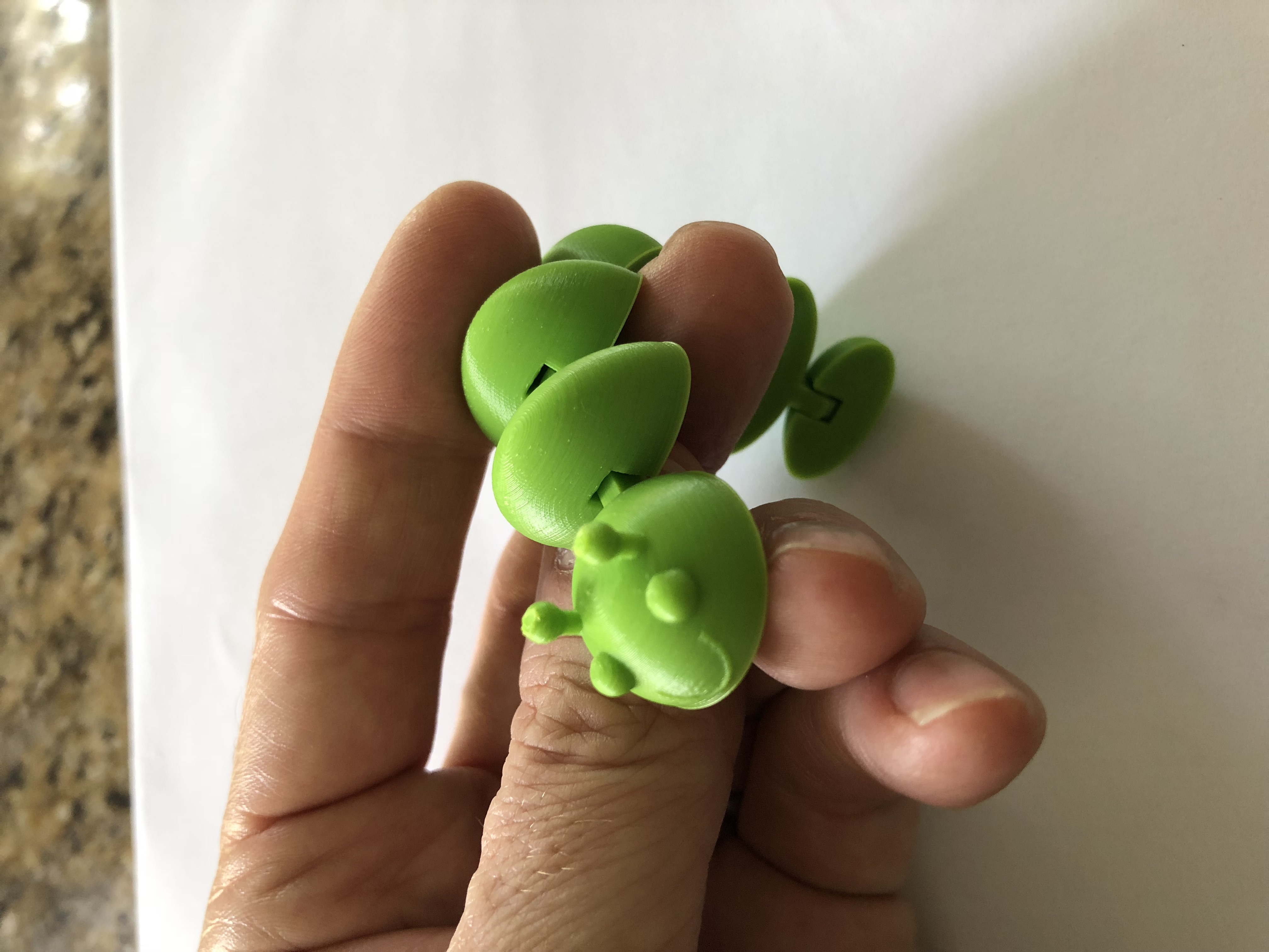 Articulated Caterpillar (Print In Place)
