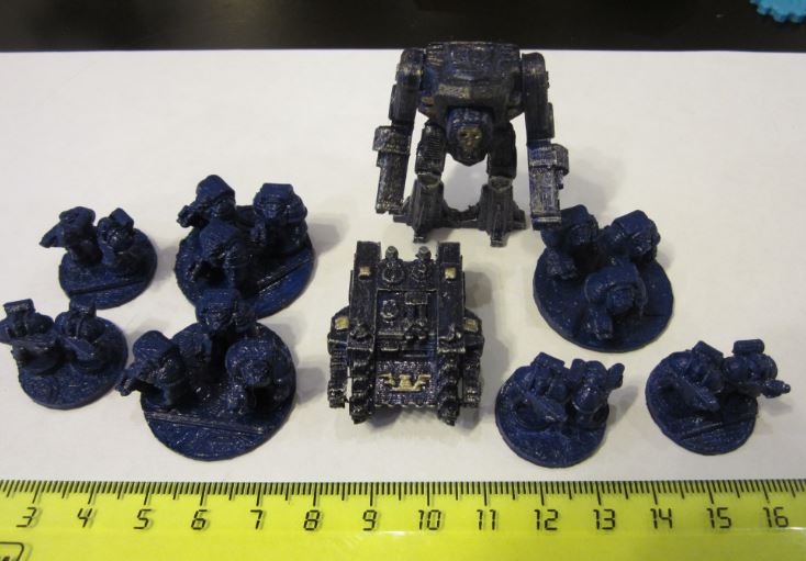 Forbidden Stars Spacemarines Ground Army - Remake