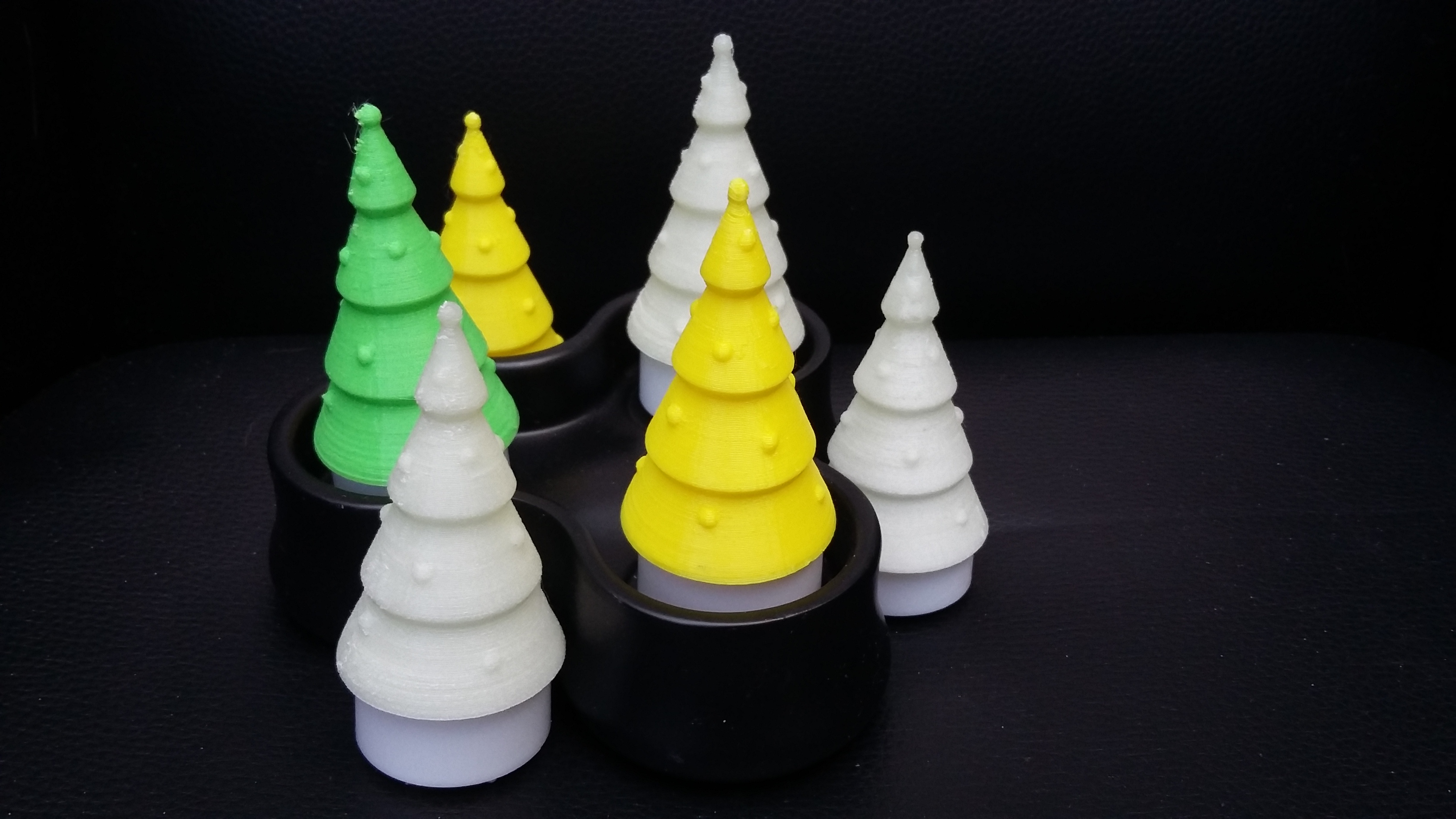 Christmas tree for LED tea light