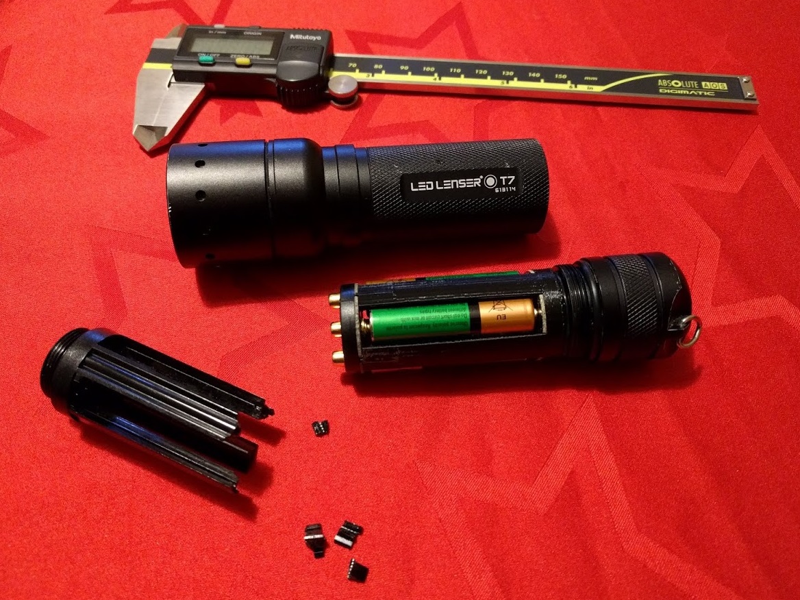 LED Lenser T7 Battery Pack Repair