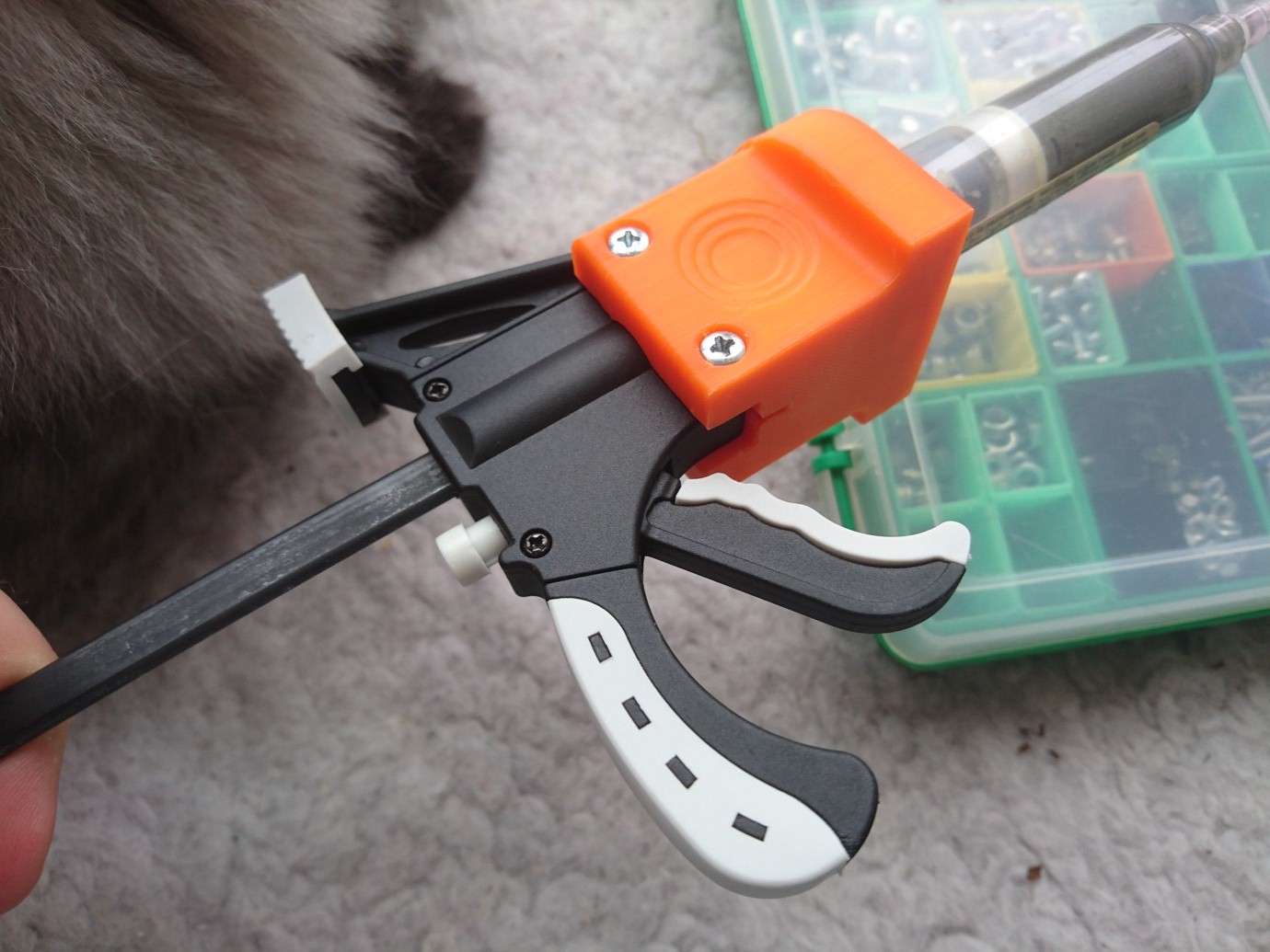 10CC Flux Dispenser (from Quick Release Clamp)