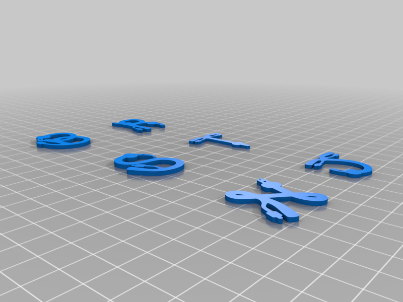 Keychain Foley Catheter Letters