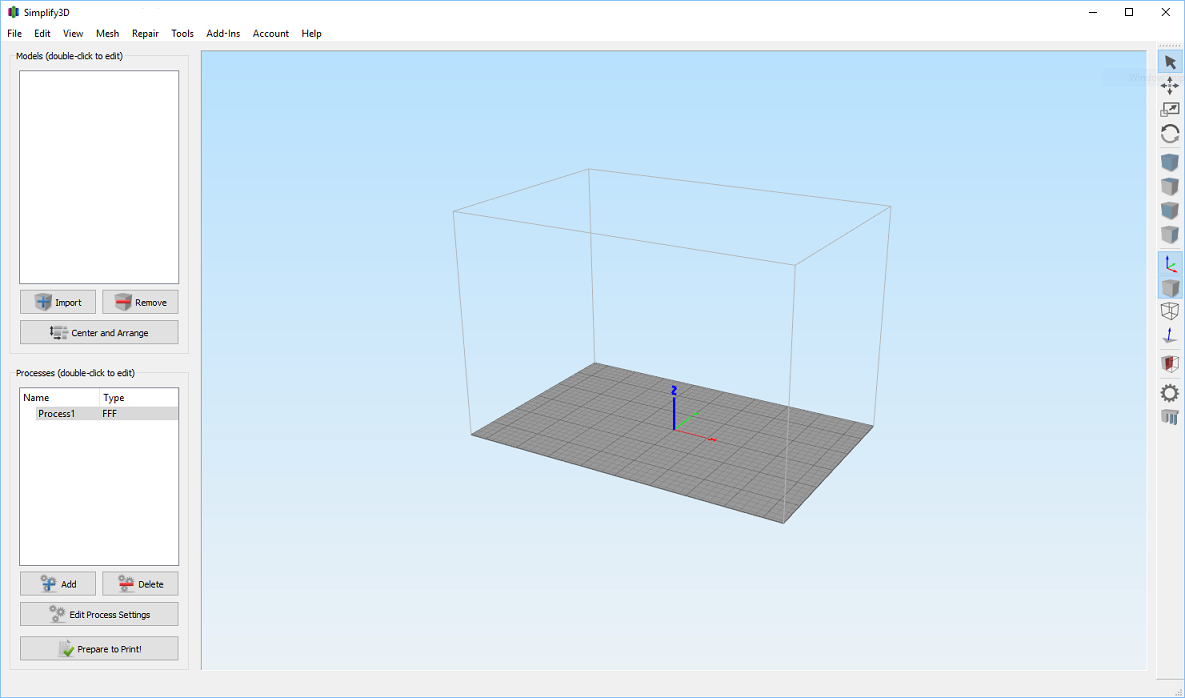 My Simplify3D profiles for the FlashForge Creator Pro