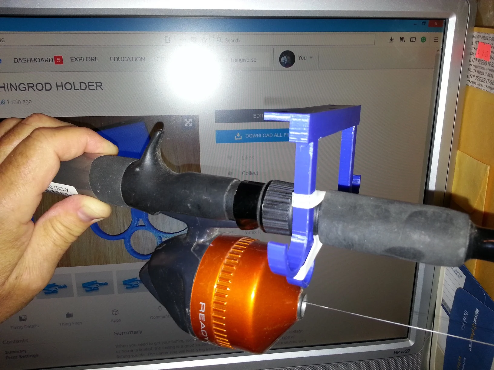 FISHINGROD HOLDER