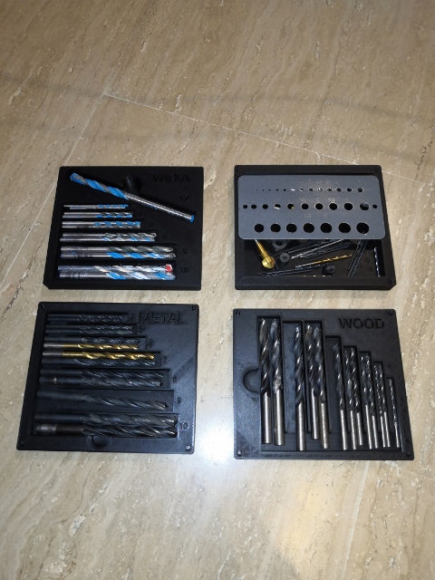 Caja porta brocas_Drill holder box