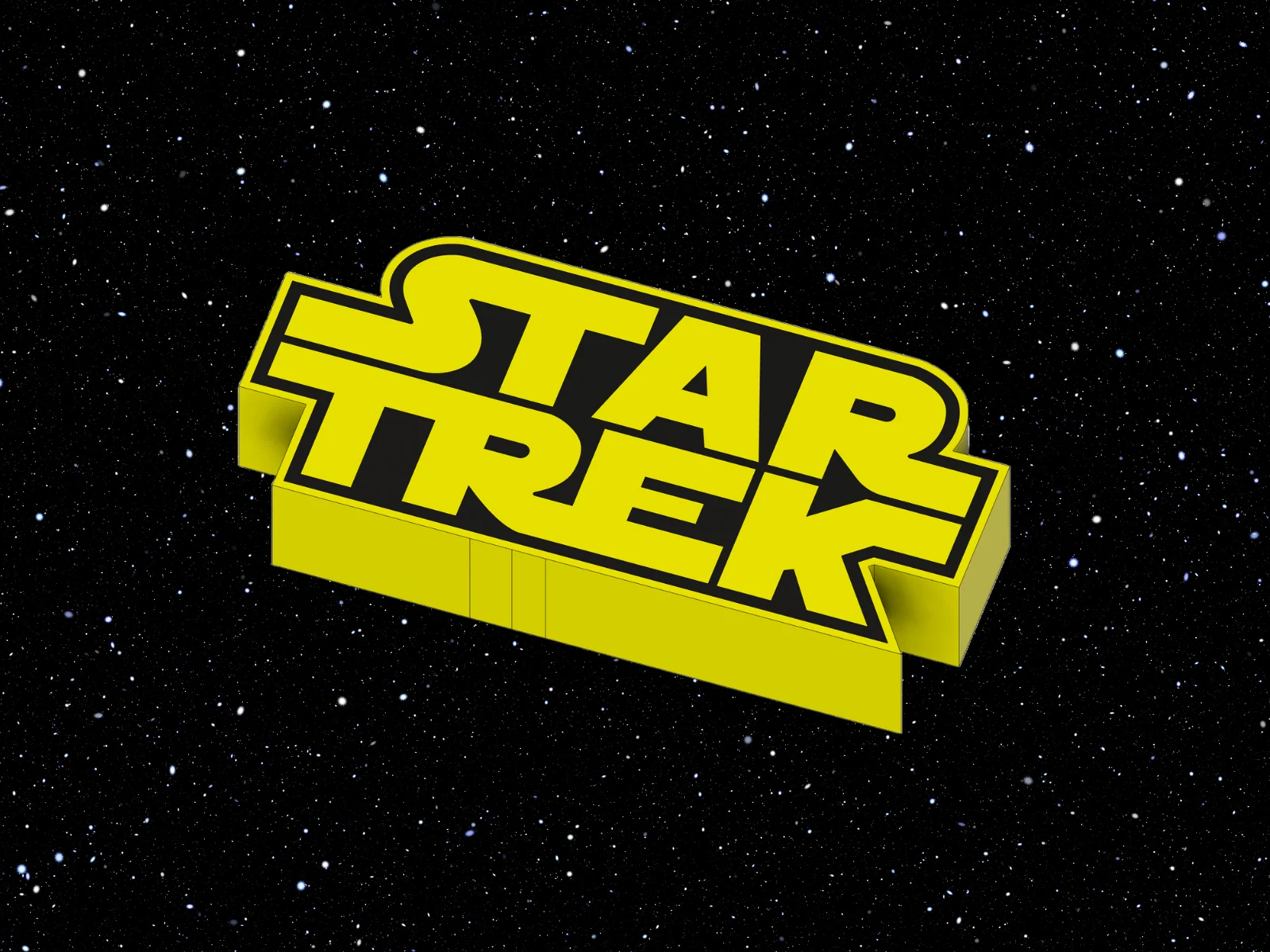 Star Wars Star Trek logo